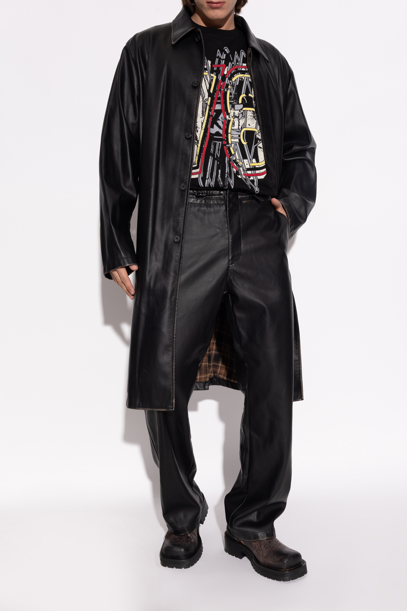 Diesel Leather shoes `D-TEXAN` | Men's | Vitkac